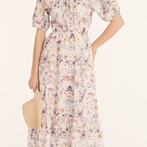J. Crew Dresses & Skirts - FLORA OBSCURA X J.CREW SIZE 4 NEW W/ TAGS KALEIDOSCOPE FLORAL